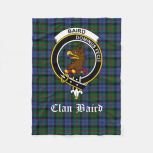 Pset Sherpa Blanket Baird Clan Scottish Fleece Deken