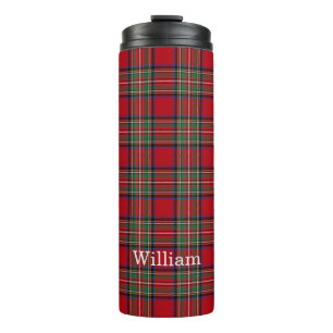 Pset Stewart Red Green Rustic Dad Birthday Thermosbeker