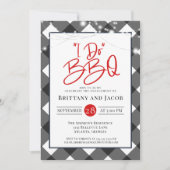 Pset String Lights I Do BBQ Verloving Kaart (Voorkant)