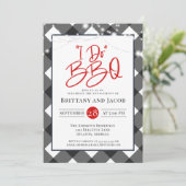 Pset String Lights I Do BBQ Verloving Kaart (Staand voorkant)