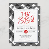 Pset String Lights I Do BBQ Verloving Kaart (Voorkant / Achterkant)