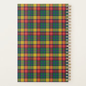 Pset Tartan 2022 Clan Buchanan Planner (Achterkant)