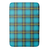 Pset Tartan Blue, Black Scottish Trendy Badmat (Voorkant Verticaal)