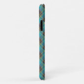 Pset Tartan Blue Yellow Grey Trendy Case-Mate iPhone Case (Achterkant/rechts)