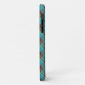 Pset Tartan Blue Yellow Grey Trendy Case-Mate iPhone Case (Achterkant/links)