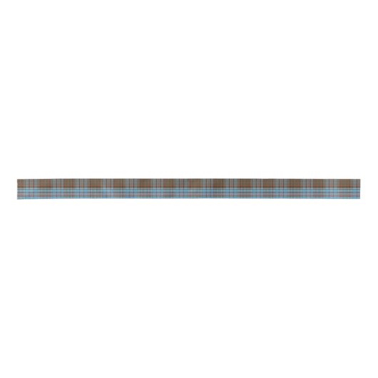 Pset Tartan Clan Anderson Check Satijnen Lint (Voorkant)