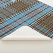 Pset Tartan Clan Anderson Gepersonaliseerd Sherpa Deken (3/4)