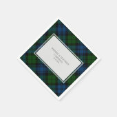 Pset Tartan Clan Campbell Servet (Hoek)