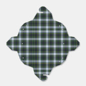 Pset Tartan Clan Gordon White Green Classic Bedankdoosjes (Uitgevouwen)