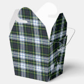 Pset Tartan Clan Gordon White Green Classic Bedankdoosjes (Geopend)