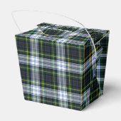 Pset Tartan Clan Gordon White Green Classic Bedankdoosjes (Achterkant)