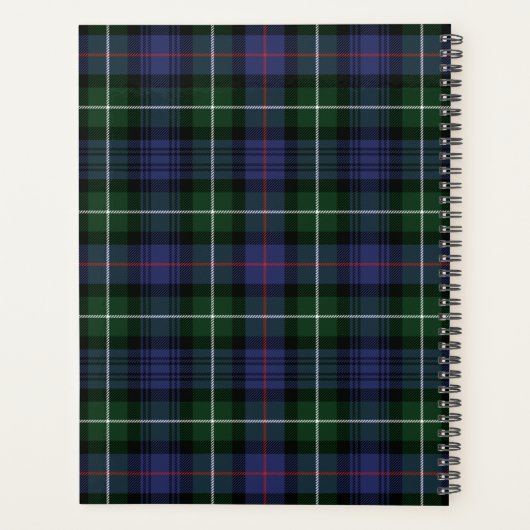 Pset Tartan Clan MacKenzie 2022 Planner (Achterkant)