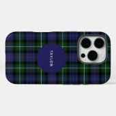 Pset Tartan Clan MacKenzie Persoonlijk Case-Mate iPhone Case (Achterkant (horizontaal))
