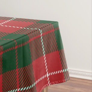 Pset Tartan Clan MacKinnon Gecontroleerd Tafelkleed