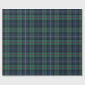 Pset Tartan Clan Robertson Rustic Check Cadeaupapier (Vlak)