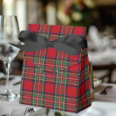 Pset Tartan Clan Stewart Red Check Party Bedankdoosjes