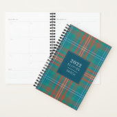 Pset Tartan Clan Wilson Gecontroleerd 2022 Planner (Display)
