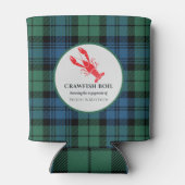 Pset Tartan Crawfish Boil Engagement Party Blikjeskoeler (Achterkant)