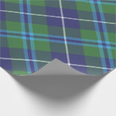 Pset Tartan Douglas Gecontroleerd Patroon Cadeaupapier (Hoek)