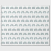 Pset Tartan Figaro Car Pattern Wrapping Paper Cadeaupapier (Vlak)