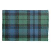 Pset Tartan Green Blue Pattern New Home Kussensloop (Achterkant-Links)