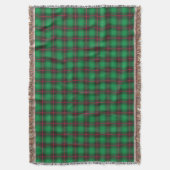 Pset Tartan Green Traditional Scottish Trendy Deken (Voorkant Verticaal)