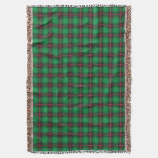 Pset Tartan Green Traditional Scottish Trendy Deken (Voorkant Verticaal)