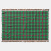 Pset Tartan Green Traditional Scottish Trendy Deken (Voorkant)