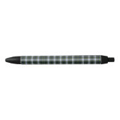 Pset Tartan Green White Black Coarbeider Zwarte Inkt Pen (Voorkant)