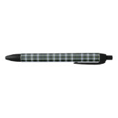 Pset Tartan Green White Black Coarbeider Zwarte Inkt Pen (Bodem)