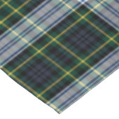 Pset Tartan Klassieke Groene Witte Rustige DAG Tafelkleed (Gekanteld)