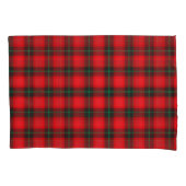Pset Tartan Red Black Pattern Trendy Kussensloop (Voorkant)
