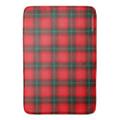 Pset Tartan Red, Black Scottish Trendy Badmat (Voorkant Verticaal)