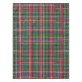 Pset Tartan Red Green MacCulloch Rustic Tafelkleed (Voorkant)