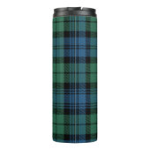 Pset Tartan Retro Family Camping Squad Campbell Thermosbeker (Achterkant)