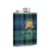 Pset Tartan Retro Family Camping Squad Dad Heupfles (Rechts)