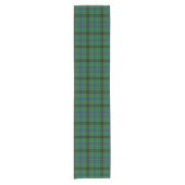 Pset Tartan Rustic Clan Davidson Party Korte Tafelloper (Voorkant)