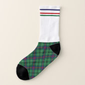 Pset Tartan Rustic Pattern Pap Birthday Sokken (Links - buitenkant)
