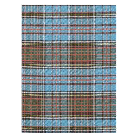 Pset Tartan Scottish Clan Anderson Gecontroleerd Tafelkleed (Voorkant)