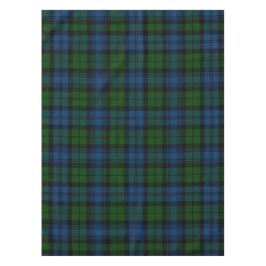 Pset Tartan Scottish Clan Campbell Militair Tafelkleed (Voorkant)