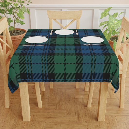 Pset Tartan Scottish Clan Campbell Tafelkleed