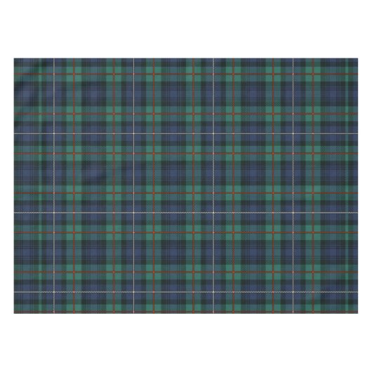 Pset Tartan Scottish Clan Robertson Tafelkleed (Voorkant (Horizontaal))