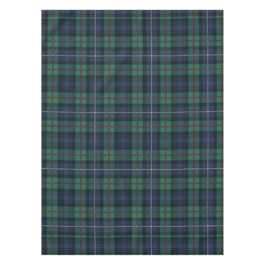 Pset Tartan Scottish Clan Robertson Tafelkleed (Voorkant)