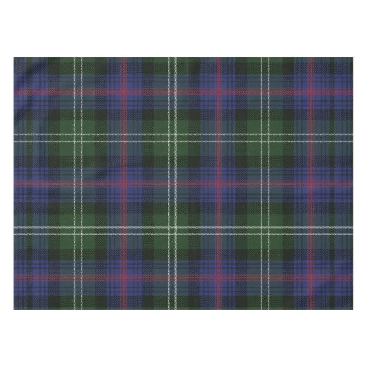 Pset Tartan Scottish Clan Sutherland Tafelkleed (Voorkant (Horizontaal))