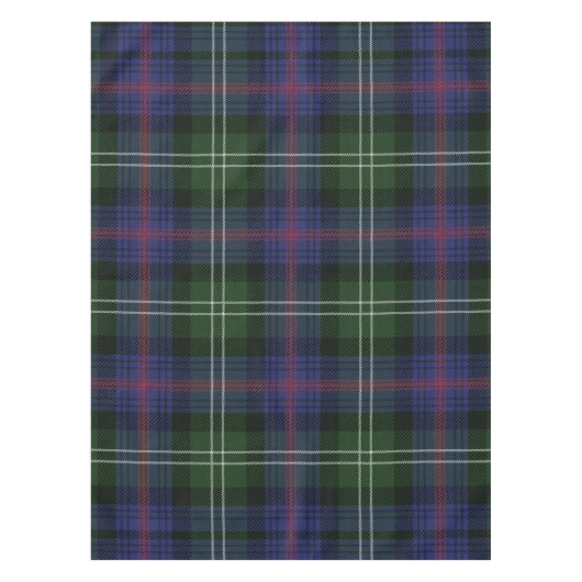 Pset Tartan Scottish Clan Sutherland Tafelkleed (Voorkant)