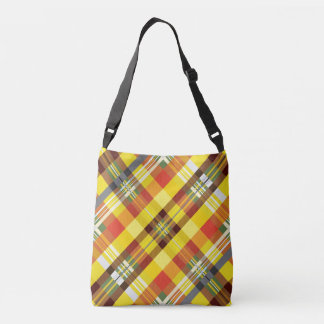 Pset / Tartan - Zonnebloem - Crossbody Tas