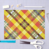 Pset / Tartan - Zonnebloem - Tissuepapier (Craft)