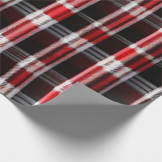 Pset Trendy Abstract Red Black Collectie Cadeaupapier (Hoek)