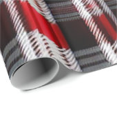 Pset Trendy Abstract Red Black Collectie Cadeaupapier (Rol Hoek)