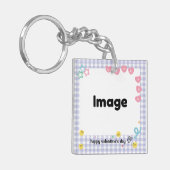 Pset Violet Valentijn Foto Sleutelhanger (Voorkant Links)